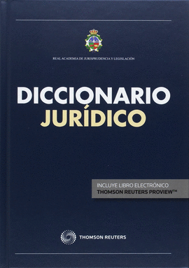 DICCIONARIO JURIDICO REAL ACADEMIA JURISPRUDENCIA Y LEGISLA