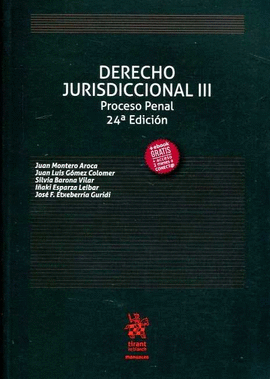 DERECHO JURISDICCIONAL III  2016  24ED