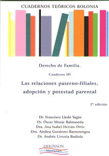 RELACIONES PATERNO-FILIARES, ADOPCION Y POTESTAD PARENTAL