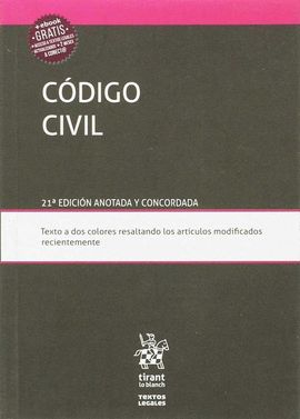 CODIGO CIVIL 2017. 21ªEDICION