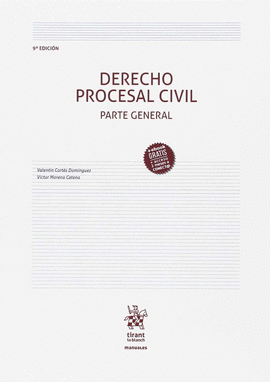 DERECHO PROCESAL CIVIL 9ªEDICION. 2017