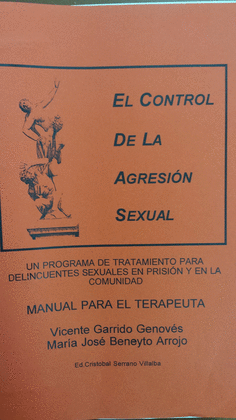 CONTROL DE LA AGRESION SEXUAL (INCLUYE 1 ARCHIVADOR Y DOS CUADER)