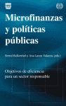 MICROFINANZAS Y POLITICAS PUBLICAS