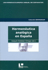 HERMENEUTICA ANALOGICA EN ESPAÑA