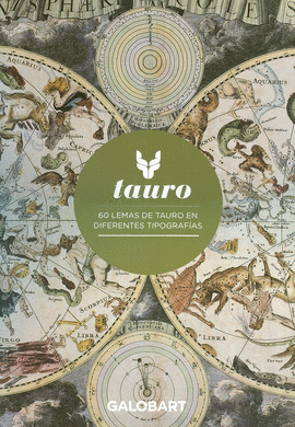 TAURO 60 LEMAS DE TAURO EN DIFERENTES TIPOGRAFIAS