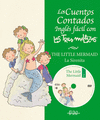 SIRENITA, LA(THE LITTLE MERMAID)INGLES FACIL 3 MELLIZAS+DVD Nº.2