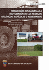 TECNOLOGIAS APLICABLES REUTILIZACION RESIDUOS ORGANICOS AGRICOLAS