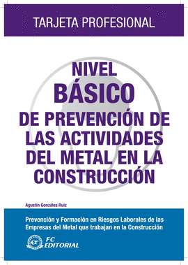 NIVEL BASICO DE PREVENCION DE ACTIVIDADES DEL METAL CONSTRUCCION