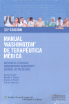 MANUAL WASHINGTON DE TERAPEUTICA MEDICA 33ªED.