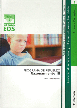 RAZONAMIENTO III 2ªEDICION PROGRAMA DE REFUERZO Nº8