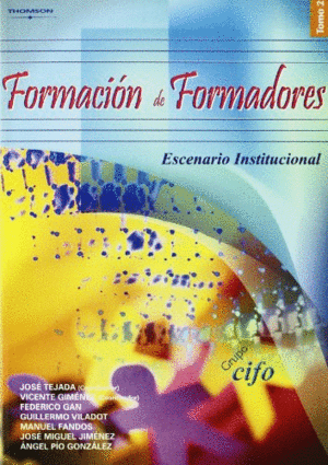 FORMACION DE FORMADORES TOMO 2 ESCENARIO INSTITUCIONAL