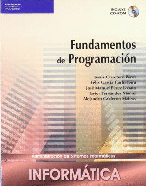 FUNDAMENTOS DE PROGRAMACION +(CD-ROM)