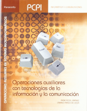 OPERACIONES AUXILIARES CON TECNOLOGIAS INFORMACION COMUNICACION
