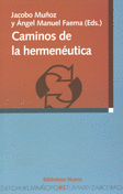 CAMINOS DE HERMENEUTICA