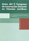 ACTAS DEL II CONGRESO DE INNOVACION DOCENTE EN CIENCIAS JURIDICAS