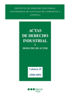 ACTAS DE DERECHO INDUSTRIAL Y DERECHO DE AUTOR VOL.29 2009-2009