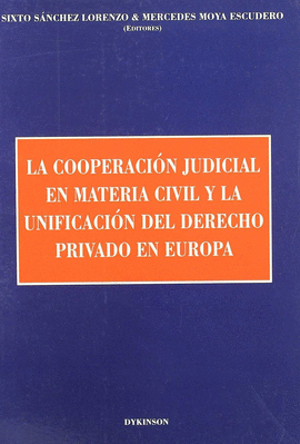 COOPERACION JUDICIAL EN MATERIA CIVIL UNIFICACION DERECHO PRIVADO