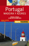 PORTUGAL MADEIRA Y AZORES MAPA DE CARRETERAS 1:340.000