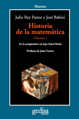 HISTORIA DE LA MATEMATICA VOL.I