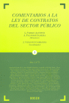 COMENTARIOS A LA LEY DE CONTRATOS DEL SECTOR PUBLI
