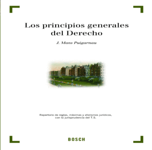 PRINCIPIOS GENERALES DEL DERECHO, LOS