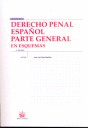 DERECHO PENAL ESPAÑOL PARTE GENERAL EN ESQUEMAS 2ªEDICION