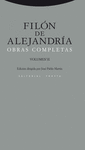 FILON DE ALEJANDRIA VOL.2 OBRAS COMPLETA