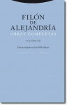 FILON DE ALEJANDRIA OBRAS COMPLETAS VOL.III
