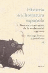 HISTORIA DE LA LITERATURA ESPAÑOLA VII. DERROTA Y RESTITUCION
