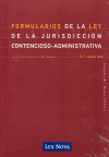 FORMULARIOS DE LA LEY JURISDICCION CONTENCIOSO-ADMINISTRATIVA 5ªE