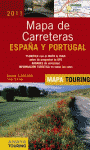 MAPA DE CARRETERAS DE ESPAÑA Y PORTUGAL 2011 ESCALA 1:340.000