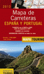 MAPA DE CARRETERAS DE ESPAÑA Y PORTUGAL 2012 1:340.000