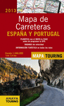 MAPA DE CARRETERAS DE ESPAÑA Y PORTUGAL 2013 1:340.000