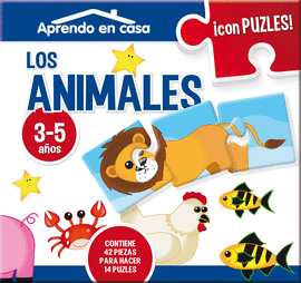 PUZZLE EDUCATIVO 3 PIEZAS ANIMALES
