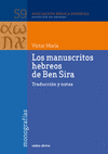 MANUSCRITOS HEBREOS DE BEN SIRA, LOS