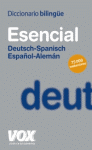 DICCIONARIO ESENCIAL ALEMAN-ESPAÑOL/DEUTSCH-SPANISCH
