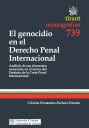 GENOCIDIO EN EL DERECHO PENAL INTERNACIONAL, EL