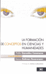 FORMACION DE CONCEPTOS EN CIENCIAS Y HUMANIDADES, LA